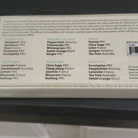 Essential oils 6 pack scents above - Picture 2 of 4